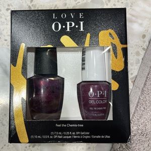 OPI Gel Polish (7.5ml) and regular polish , Feel the Chemis-tree